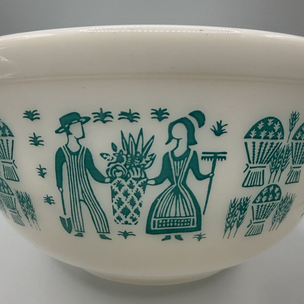 Vintage Pyrex Amish Butter Print 403 Bowl - Picture 2 of 8